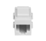 StarTech.com Coupleur RJ45 de type Keystone Jack Cat 6 F/F - Blanc