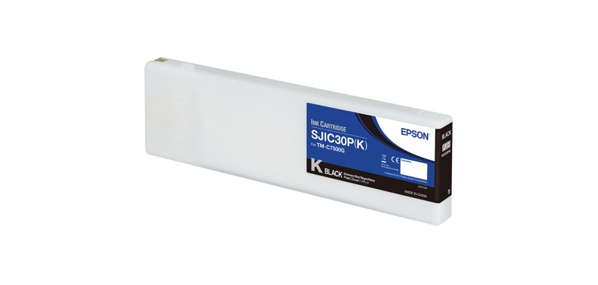 Epson SJIC30P(K): Ink cartridge for ColorWorks C7500G (Black)