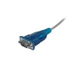 StarTech.com 43cm 1-Port USB naar Seriële Adapter Kabel, USB naar RS232 DB9 Converter - M/M
