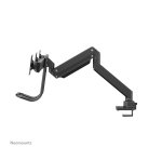 Neomounts NM-D775DX3BLACK Support d'écran à fixer 17-27" - ressort à gaz - Topfix - arrêt 180°