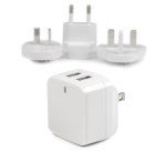 StarTech.com Chargeur mural USB à 2 ports - Haute puissance 17W / 3,4A - Chargeur de voyage international - Blanc