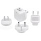 StarTech.com 2-poorts USB-lader hoog vermogen (17 W / 3,4 A) reislader (internationaal) wit