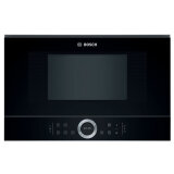 BOSCH Micro ondes Encastrable BFL634GB1 Série 8, 21 litres, Charnieres gauche