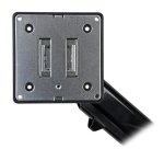 StarTech.com Bras articulé slim pour moniteur avec gestion de câbles - Support de bureau pour écran LCD / LED