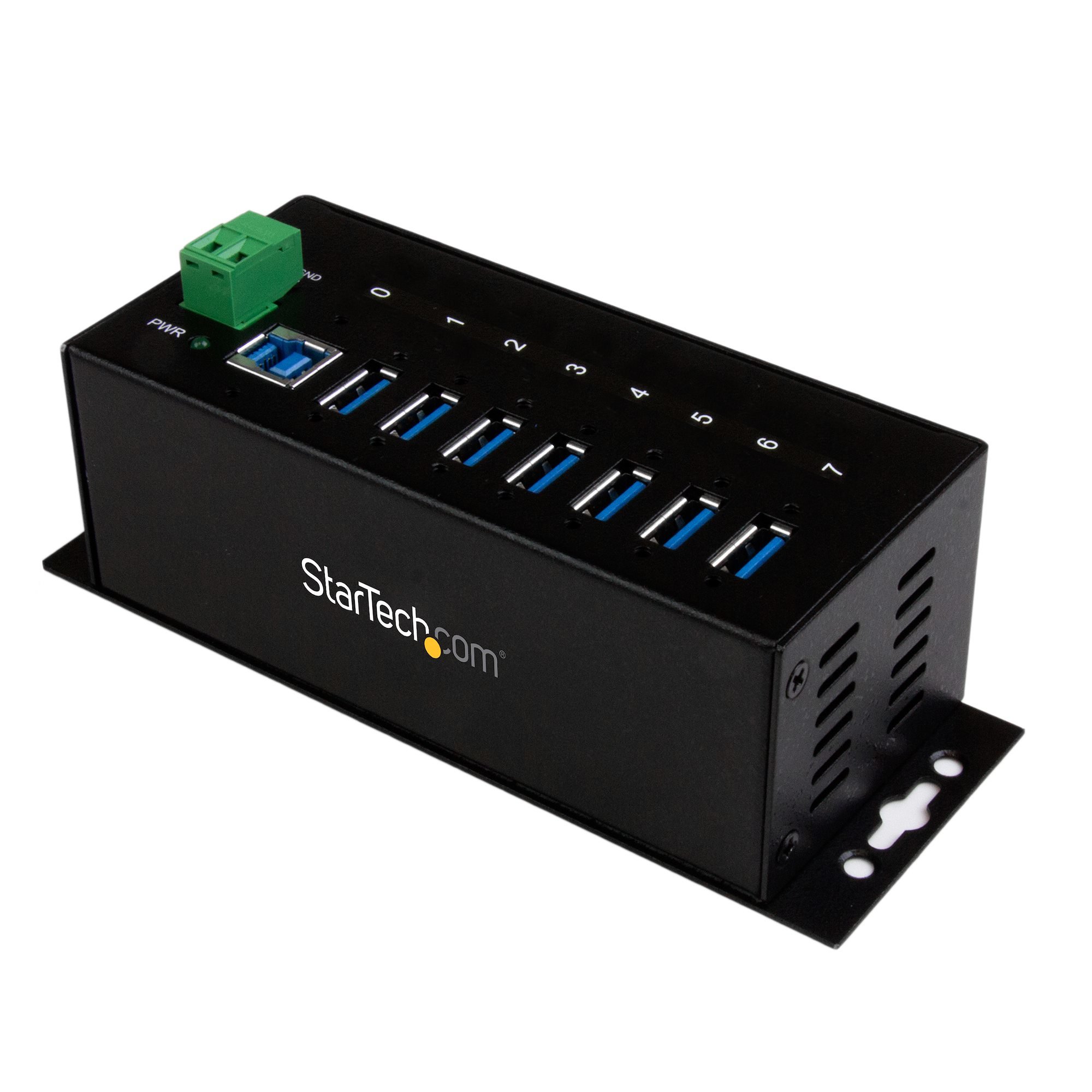 KALEA-INFORMATIQUE Industrial USB charging station and HUB, USB3 7 ports with 3A power supply