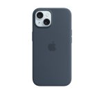 Apple Silikonhülle mit MagSafe für iPhone 15 - Sturmblau