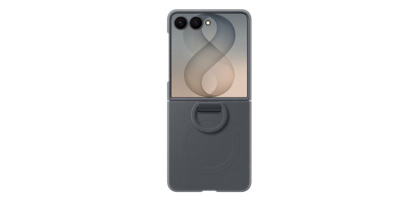 Samsung Galaxy Z Flip8 Silicone Ring Magnet Case