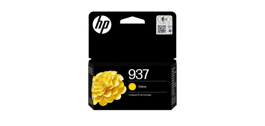 HP 937 Cartouche Encre Authentique Jaune