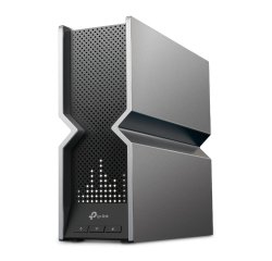 TP-Link Archer BE800 routeur sans fil Multi-Gigabit Ethernet Tri-bande (2,4 GHz / 5 GHz / 6 GHz) Noir, Acier inoxydable