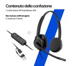 HP Poly Cuffie stereo cablate Mission 425 USB Classic