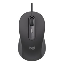 Logitech Signature Wired M520 for Business souris Bureau Ambidextre USB Type-C Optique 4000 DPI