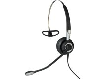 Jabra BIZ 2400 II Auricolare Cablato Passanuca, A clip, A Padiglione Ufficio Nero, Argento