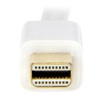 StarTech.com Câble adaptateur Mini DisplayPort vers HDMI de 2 m - M/M - 4K - Blanc