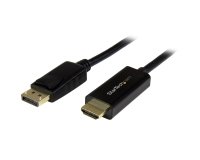 Cable Conversor DisplayPort a HDMI de 2m - Color Negro - Ultra HD 4K Startech