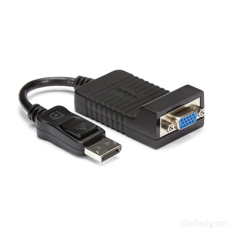 Adaptador Conversor de Vídeo Activo DisplayPort DP a VGA - 1920x1200 - Convertidor