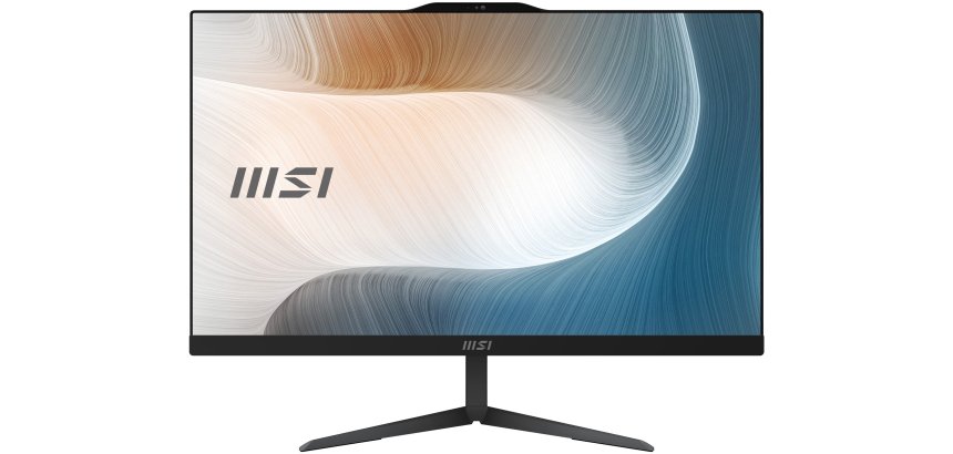 MSI Modern AM242 12M-1244IT Intel® Core™ i5 i5-1235U 60.5 cm (23.8") 1920 x 1080 pixels All-in-One PC 8 GB DDR4-SDRAM 512 GB SSD Windows 11 Home Wi-Fi 6 (802.11ax) Black