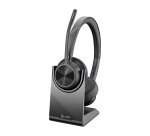 HP Poly Micro-casque Poly Voyager 4320 USB-C + dongle BT700 + base de chargement