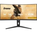 iiyama G-MASTER GCB3486WQSCP-B1 computer monitor 86,4 cm (34") 3440 x 1440 Pixels UltraWide Quad HD Zwart