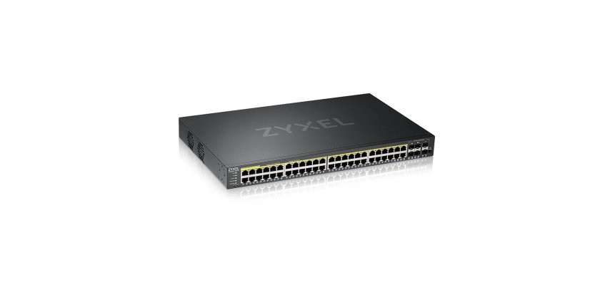 Zyxel GS2220-50HP-EU0101F network switch Managed L2 Gigabit Ethernet (10/100/1000) Power over Ethernet (PoE) Black