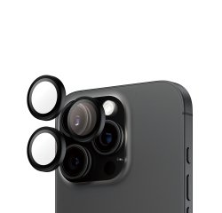 PanzerGlass ® Hoops® Camera Lens Protector Black iPhone 16 Pro | 16 Pro Max Protector de pantalla Apple 1 pieza(s)