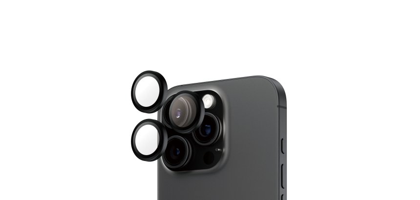 PanzerGlass ® Hoops® Camera Lens Protector Black iPhone 16 Pro | 16 Pro Max Protector de pantalla Apple 1 pieza(s)