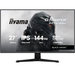 iiyama G-MASTER G2741QSU-B1 computer monitor 68,6 cm (27") 2560 x 1440 Pixels Zwart