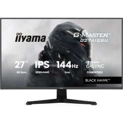 iiyama G-MASTER G2741QSU-B1 écran plat de PC 68,6 cm (27") 2560 x 1440 pixels Noir