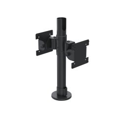 Ergonomic Solutions SpacePole POS SPV1103-FX-02 accessoire de système de paiement en point de vente Monture POS Noir Métal 75 x 75 mm 100 x 100 mm