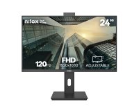 Nilox NXM24RWEB02B computer monitor 61 cm (24") 1920 x 1080 pixels Full HD LED Black