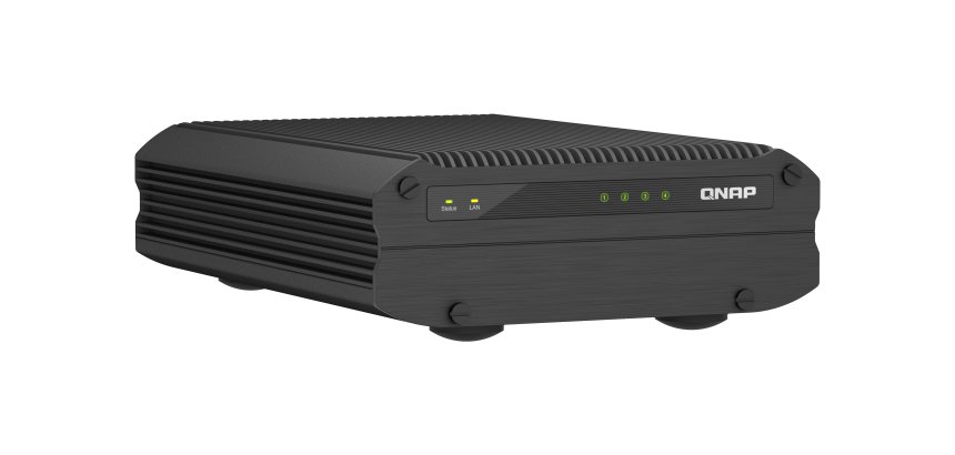 QNAP TS-I410X NAS Tower Intel Atom® x6425E 8 Go 0 To QNAP QTS Noir