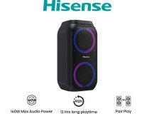 Hisense Party Rocket 160 Altoparlante da festa Nero 160 W