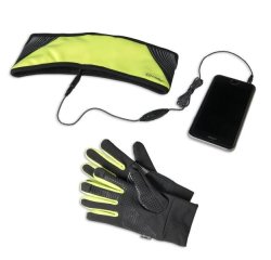 Celly SPORTKIT17YL headphones/headset Wired In-ear Sports Black, Yellow