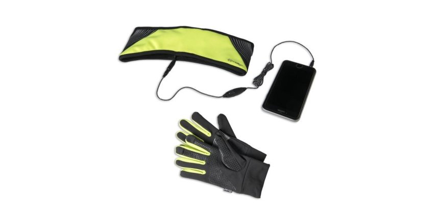 Celly SPORTKIT17YL cuffia e auricolare Cablato In-ear Sport Nero, Giallo