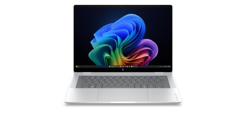 HP EliteBook X Flip G2i 14 inch Notebook Next Gen AI PC Wolf Pro Security Edition Copilot+ PC Intel Core Ultra 5 325 Híbrido (2-en-1) 35,6 cm (14") Pantalla táctil WUXGA 32 GB LPDDR5x-SDRAM 512 GB SSD Wi-Fi 7 (802.11be) Windows 11 Pro Plata