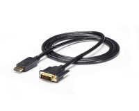 StarTech.com Câble DisplayPort vers DVI de 1,8m, Câble Adaptateur DisplayPort vers DVI, Convertisseur Vidéo Passif DP vers DVI-D, 1080p - Remplacement pour DP2DVIMM6