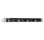 QNAP TR-004U Boîtier de disques de stockage Boîtier disque dur/SSD Noir, Gris 2.5/3.5"