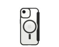 OtterBox React Folio pour MagSafe Series pour Apple iPhone 17e/16e/15/14/13, transparente/noir
