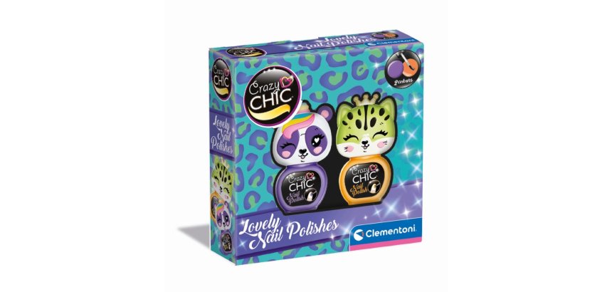 Clementoni Crazy Chic Lovely Nail Polishes: 1