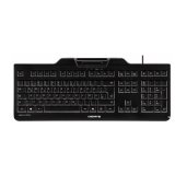 CHERRY KC 1000 SC clavier Universel USB AZERTY Belge Noir