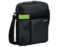 Sac leitz smart traveller tablette 10\" polyester 230x280x70mm fermeture zip bandoulière ajustable noir