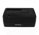 StarTech.com Station d'Accueil pour Disque Dur USB 3.1 à SATA à Baie Unique, Dock pour Disque Dur USB 3.1 (10 Gbps), Station d'Accueil pour HDD/SSD Externe 2.5/3.5" SATA III, Chargement par le Haut