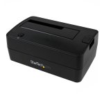 StarTech.com Station d'Accueil pour Disque Dur USB 3.1 à SATA à Baie Unique, Dock pour Disque Dur USB 3.1 (10 Gbps), Station d'Accueil pour HDD/SSD Externe 2.5/3.5" SATA III, Chargement par le Haut