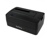 StarTech.com Station d'Accueil pour Disque Dur USB 3.1 à SATA à Baie Unique, Dock pour Disque Dur USB 3.1 (10 Gbps), Station d'Accueil pour HDD/SSD Externe 2.5/3.5" SATA III, Chargement par le Haut