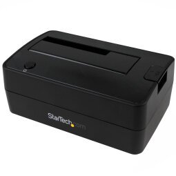 StarTech.com Station d'Accueil pour Disque Dur USB 3.1 à SATA à Baie Unique, Dock pour Disque Dur USB 3.1 (10 Gbps), Station d'Accueil pour HDD/SSD Externe 2.5/3.5" SATA III, Chargement par le Haut