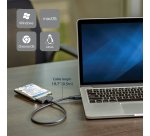 StarTech.com USB 3.1 to 2.5" SATA Hard Drive Adapter - USB 3.1 Gen 2 10Gbps with UASP External HDD/SSD Storage Converter
