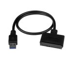 StarTech.com USB 3.1 to 2.5" SATA Hard Drive Adapter - USB 3.1 Gen 2 10Gbps with UASP External HDD/SSD Storage Converter