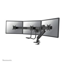 Neomounts NM-D775DX3BLACK Brazo de monitor 17-27" - resorte de gas - Topfix - Tope-a-180°