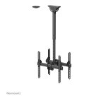 Neomounts NM-C440DBLACK Support de plafond pour double écran 32-60" - h56-91 cm