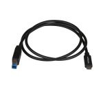 StarTech.com Cable USB-C a USB-B de 1m - USB de 10Gbps - Cable para Datos - USB 3.2 Gen 2 - Cable de Transferencia de Datos USB Tipo C