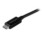 StarTech.com Câble USB-C de 1m, USB 10Gbps, 60W (3A) Power Delivery, 8K 60Hz/4K 144Hz DP Alt Mode, Certifié USB-IF - Compatible Thunderbolt